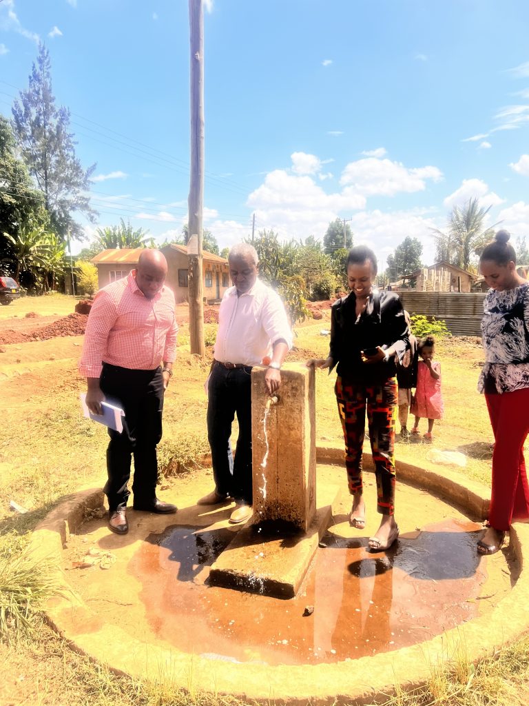 Inauguration of the Water Facility at Ngurumausi village, Arusha DC